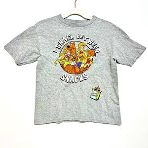 Scooby-Doo Gang Short Sleeve Cotton Casual Cartoon Graphic T-Shirt Size XXS 4/5